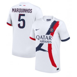 Paris Saint-Germain Marquinhos #5 Udebanetrøje 2024-25 Kort ærmer